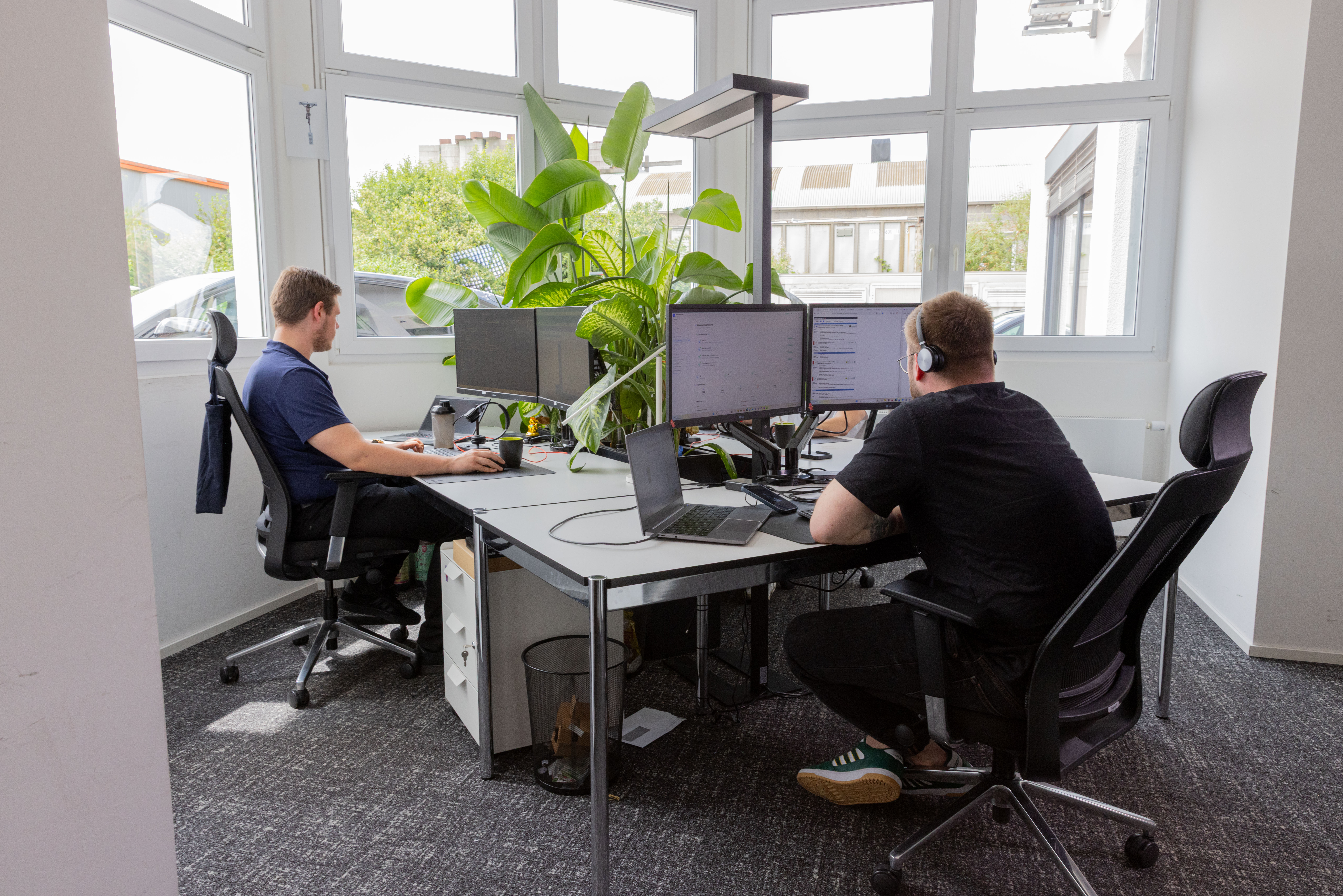 Team bei der Arbeit