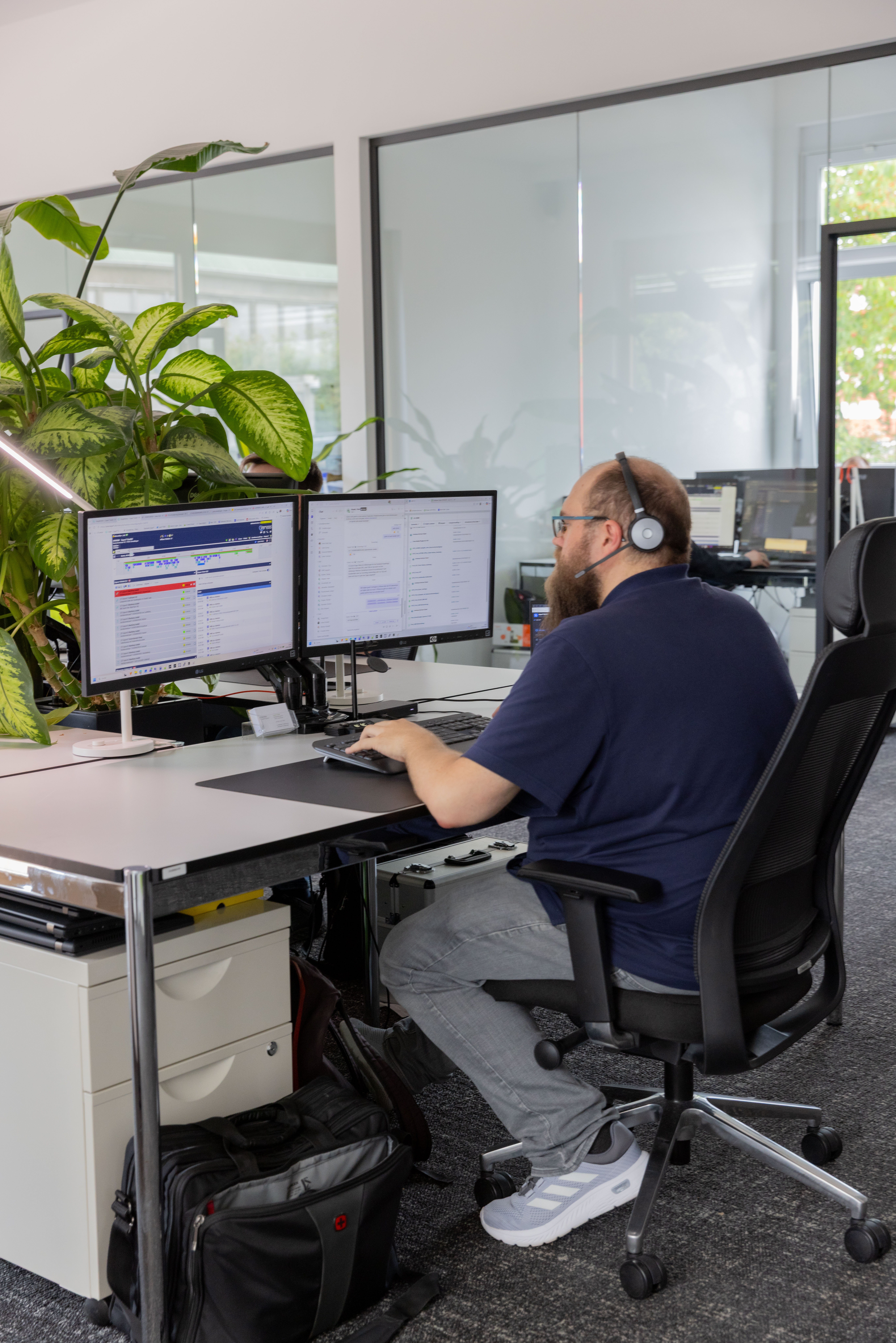 Team im Büro