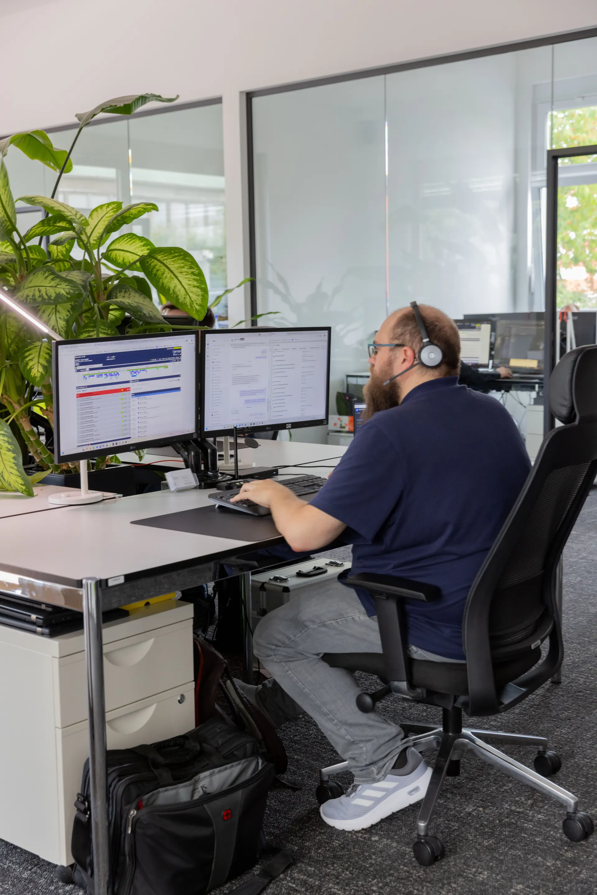 Team im Büro