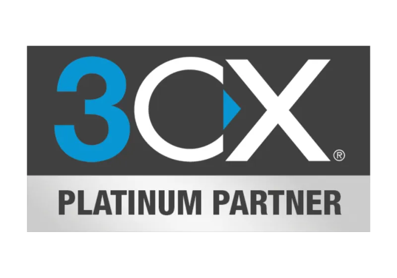 3CX Platinum Partner Badge